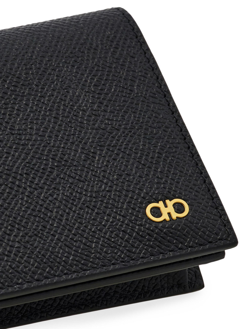 Men's Micro Gancio Bi-Fold Wallet - Nero 5