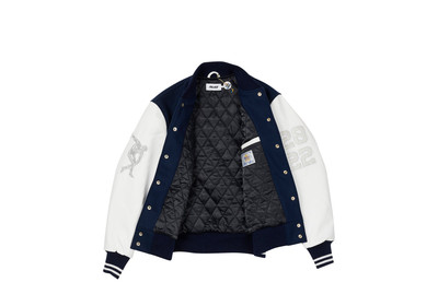 PALACE GREEK VARSITY JACKET BLUE outlook