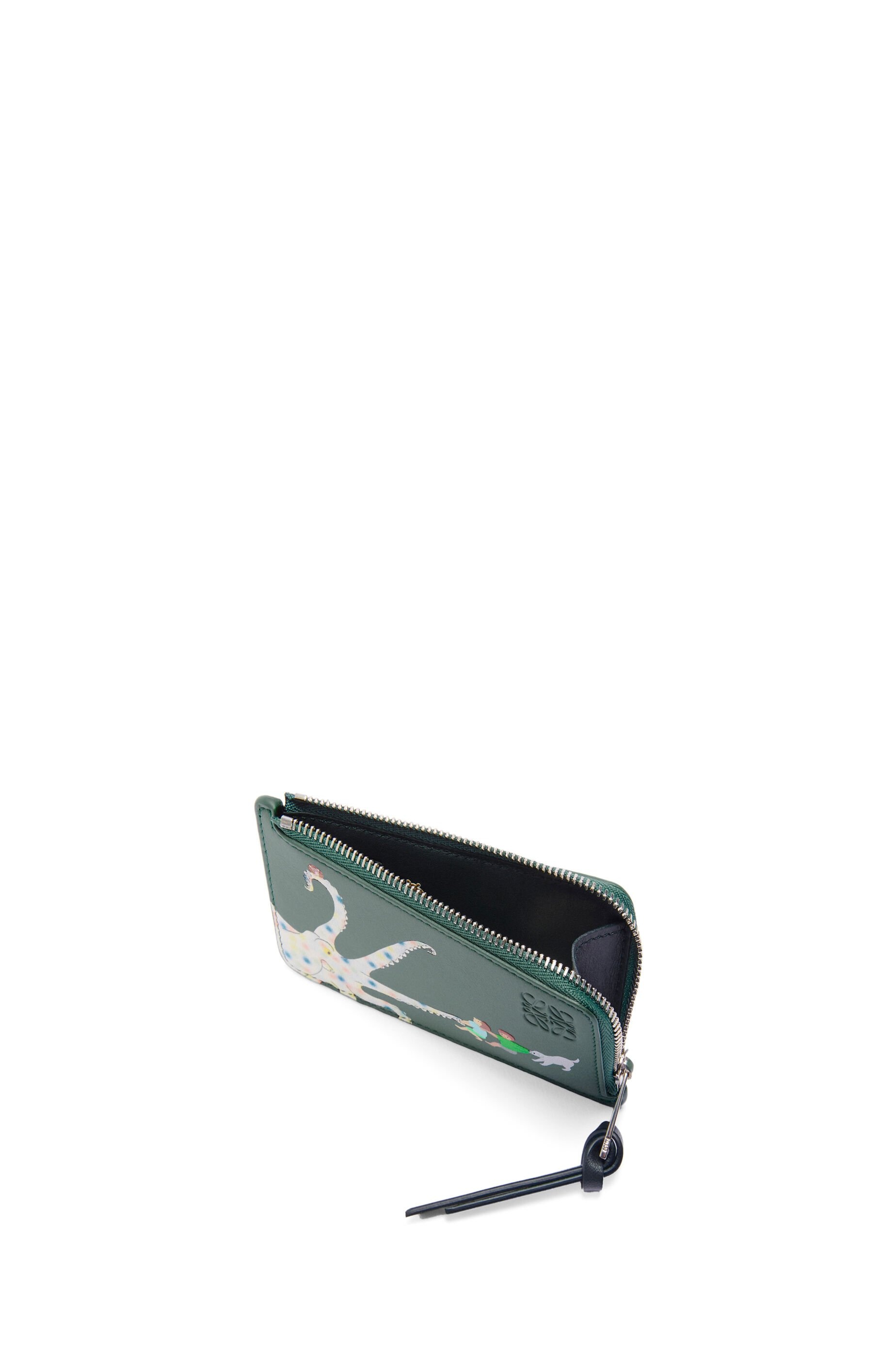 Octopus coin cardholder in nappa calfskin - 3