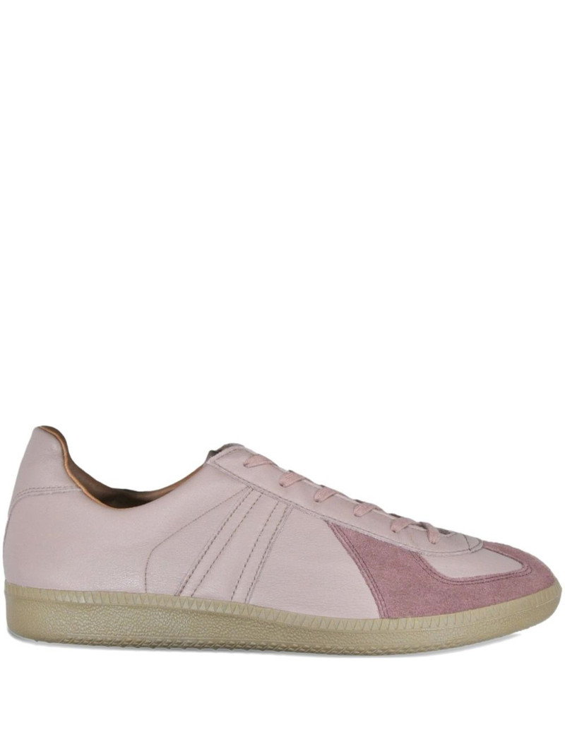 German Military suede panelled low-top sneakers 1