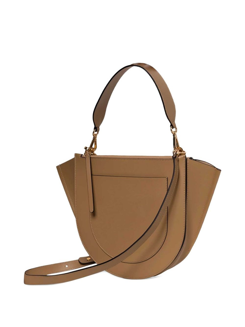 medium calf-leather tote bag - 3