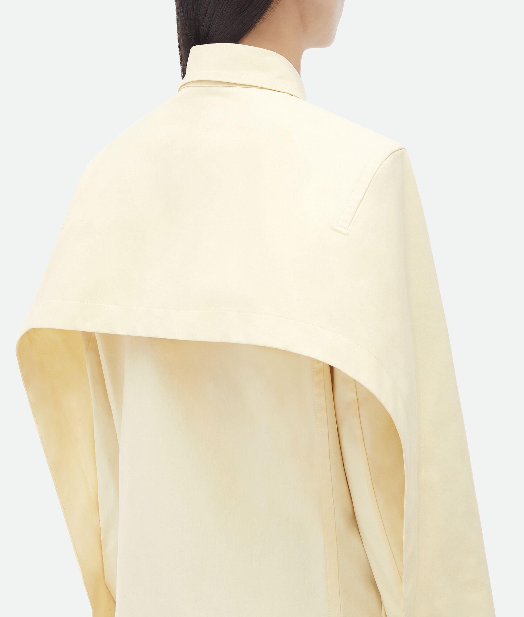 Cotton Shirt With Storm Flap - 4
