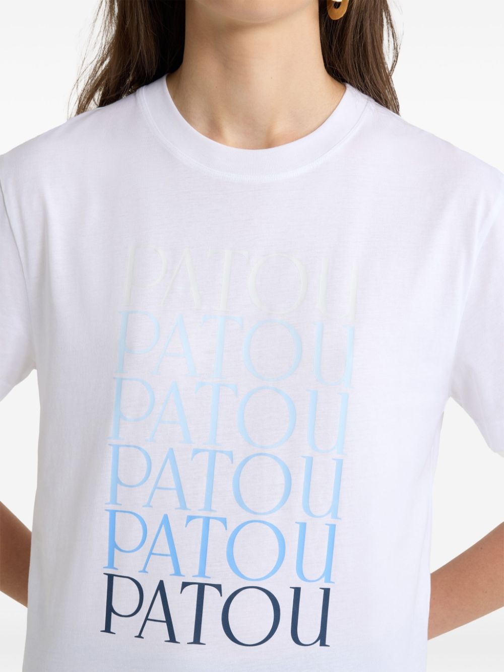 logo-print T-shirt - 5
