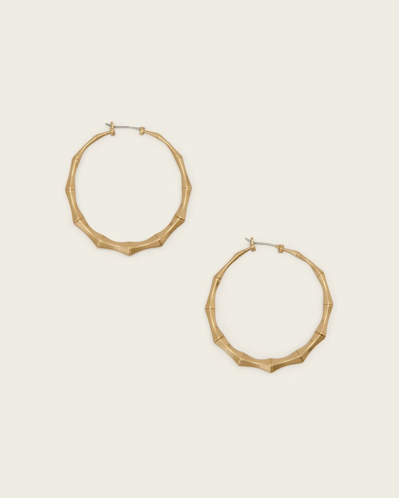 CLARA MEDIUM HOOP EARRINGS 1