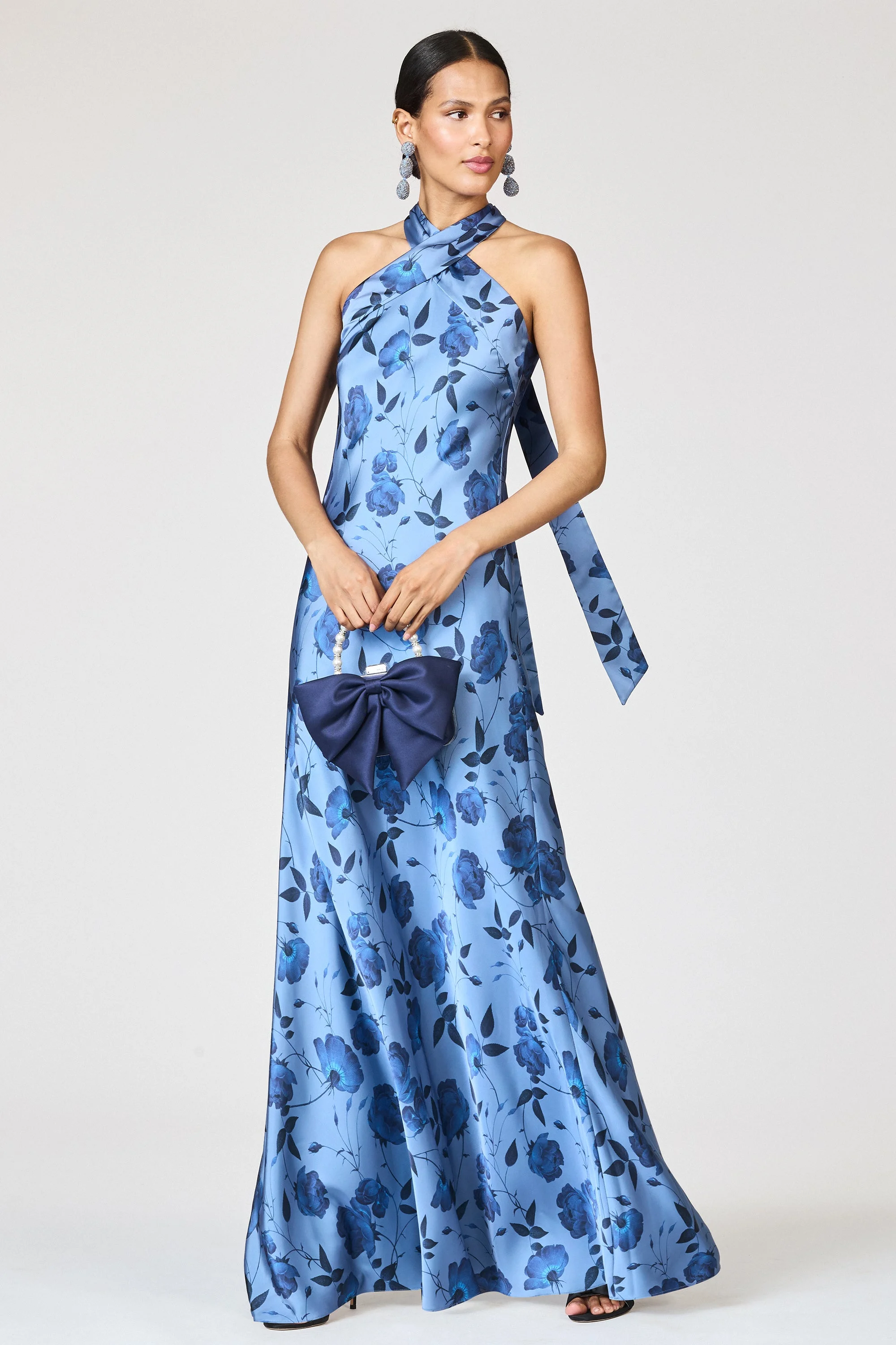 LAURANT GOWN - WILD STEEL ROSES - 1