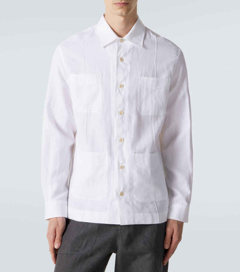 Hemp, linen, and cotton shirt 3