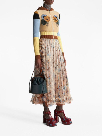 Etro Saturno leather bucket bag outlook