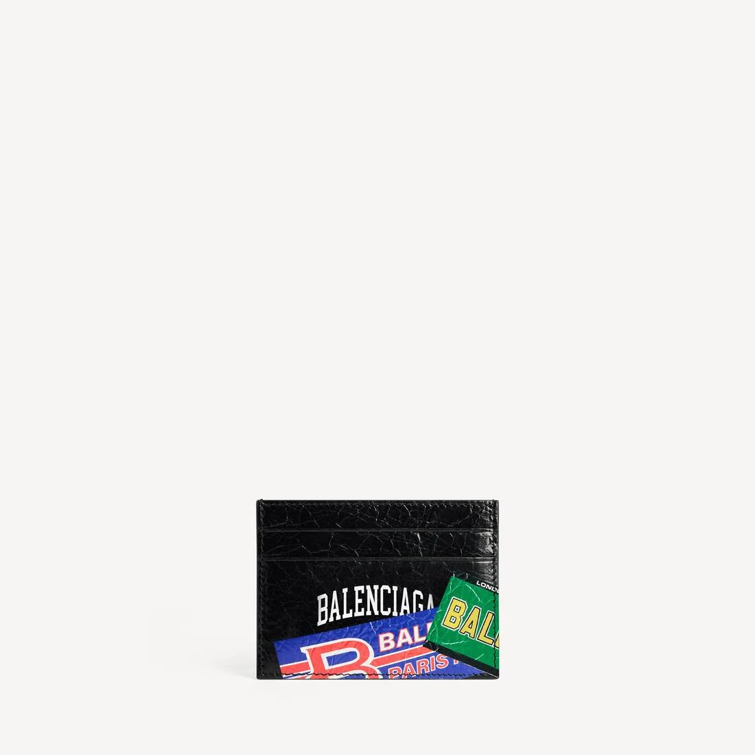 Men's Cash Card Holder in Black/multicolor - 1