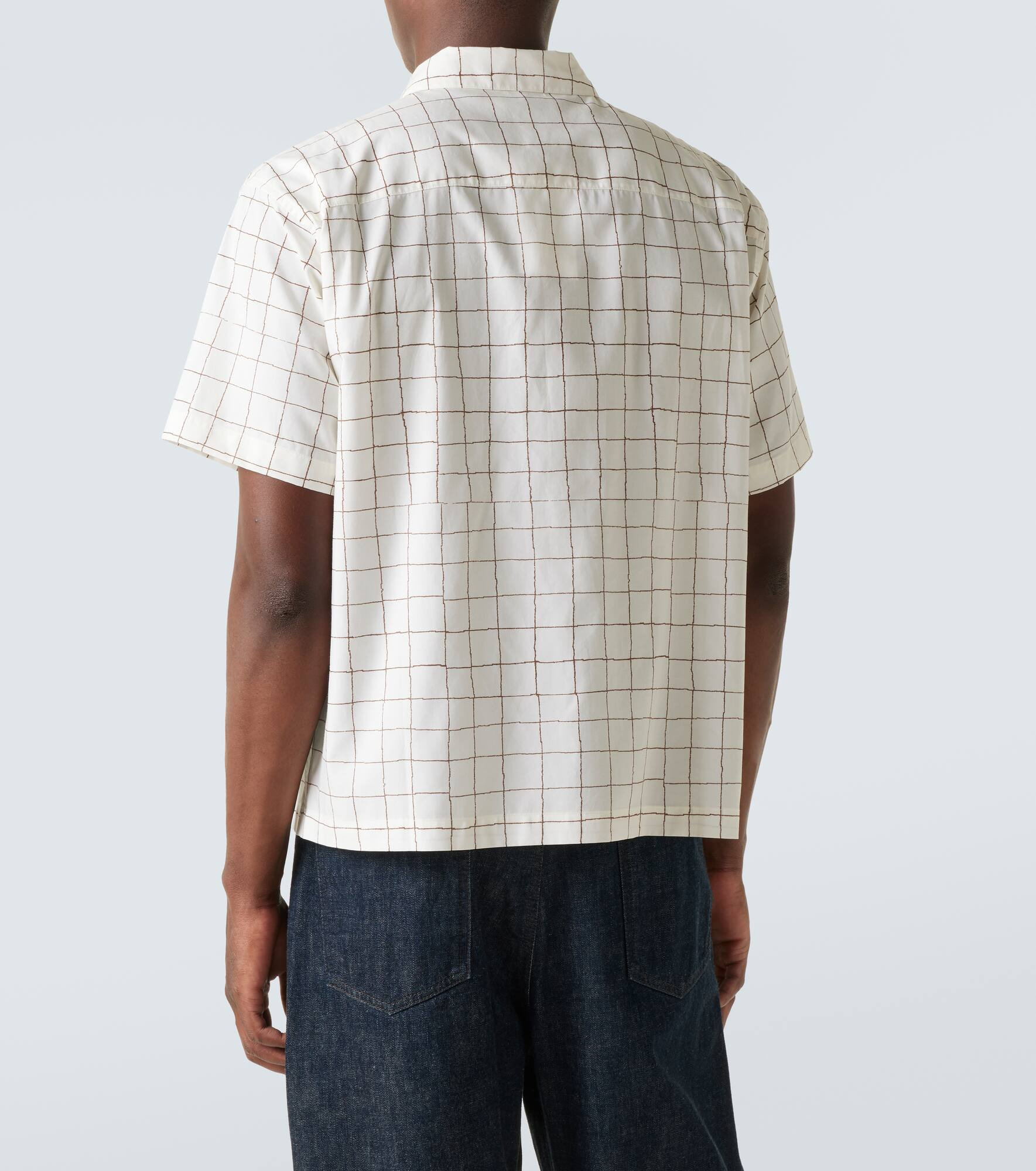 Checked bowling shirt - 4