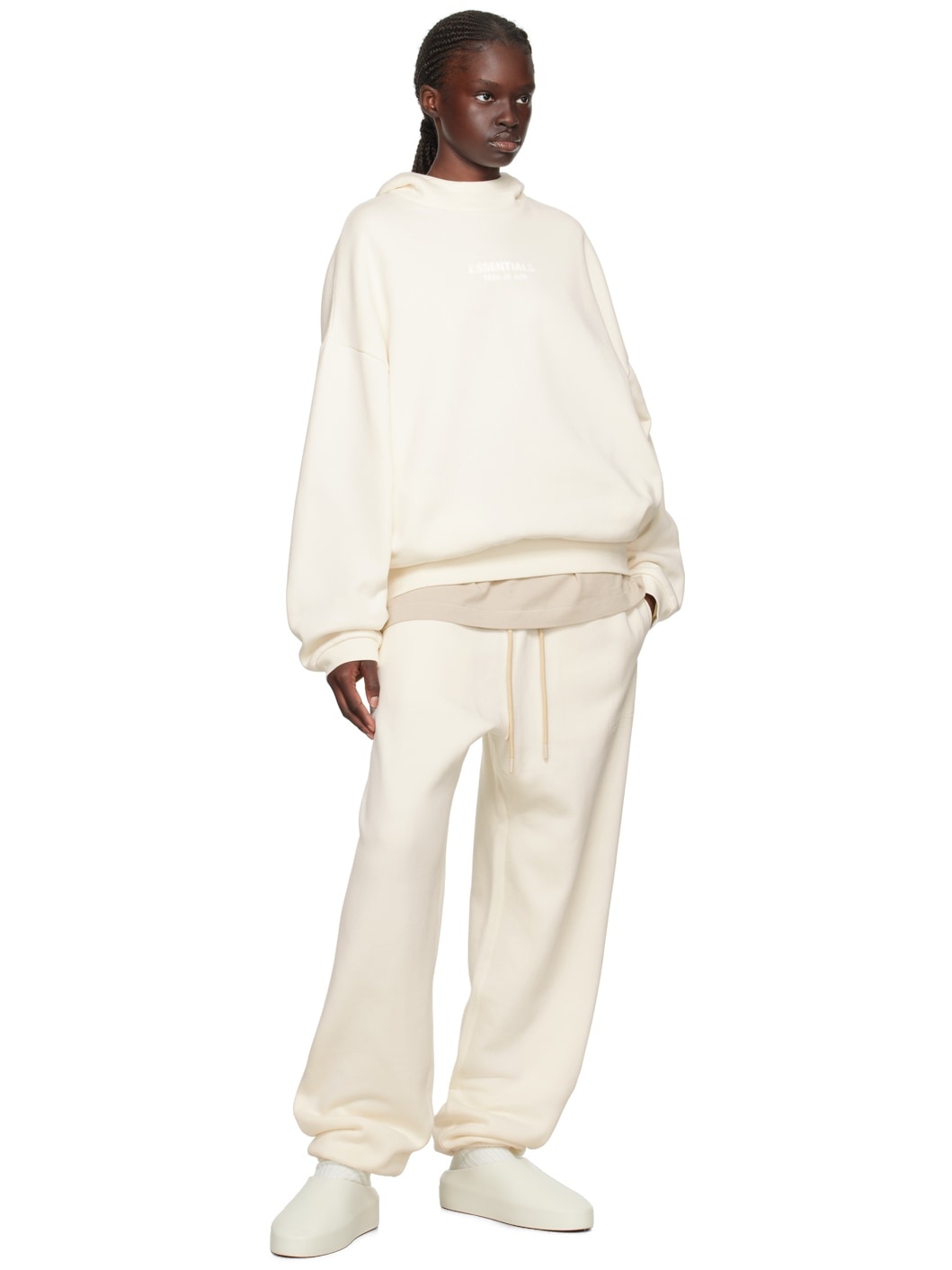 Essentials Off-White Relaxed Lounge Pants Essentials