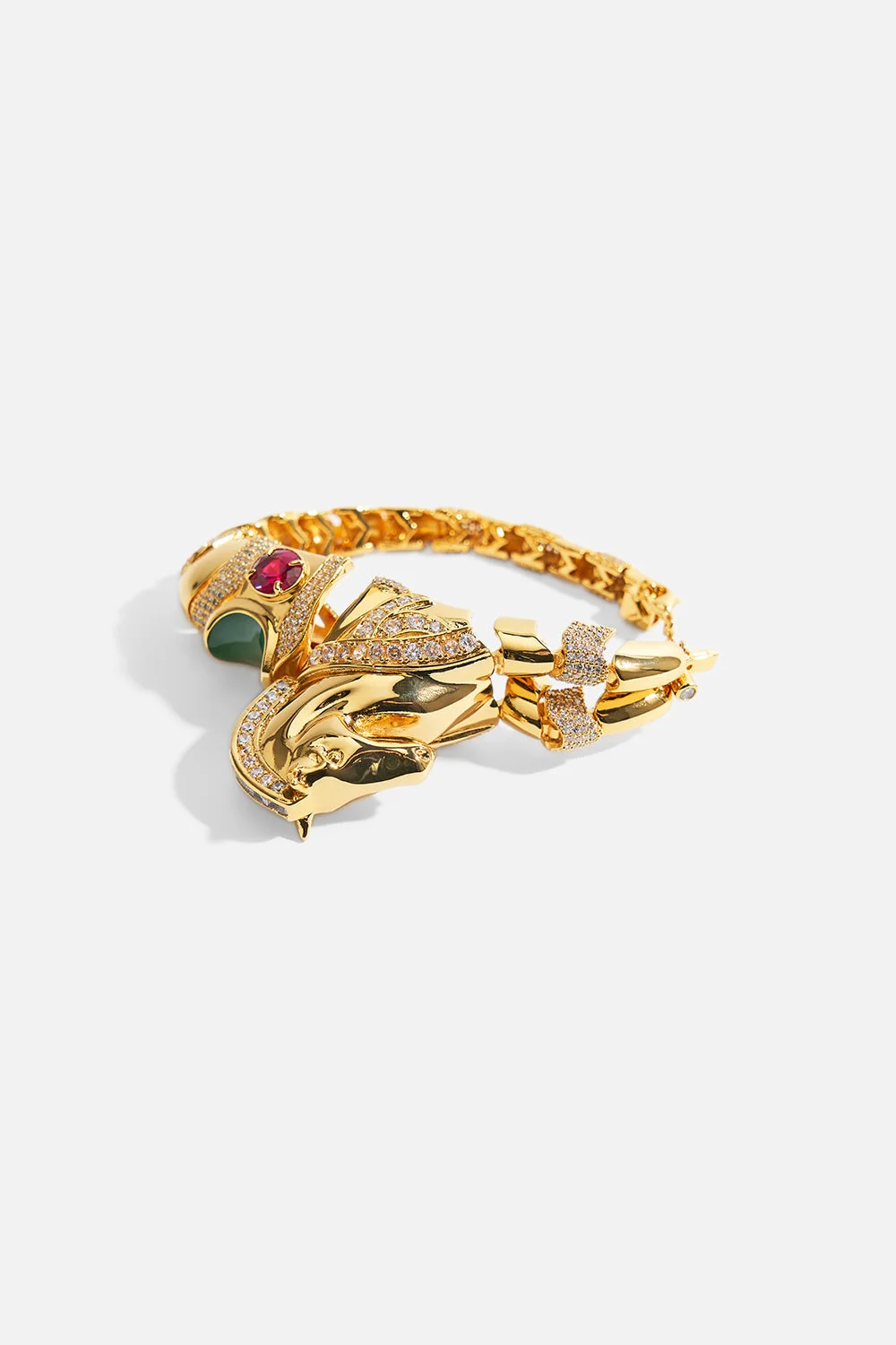 SAVAGE BEAUTY HORSE BRACELET GOLD - 1