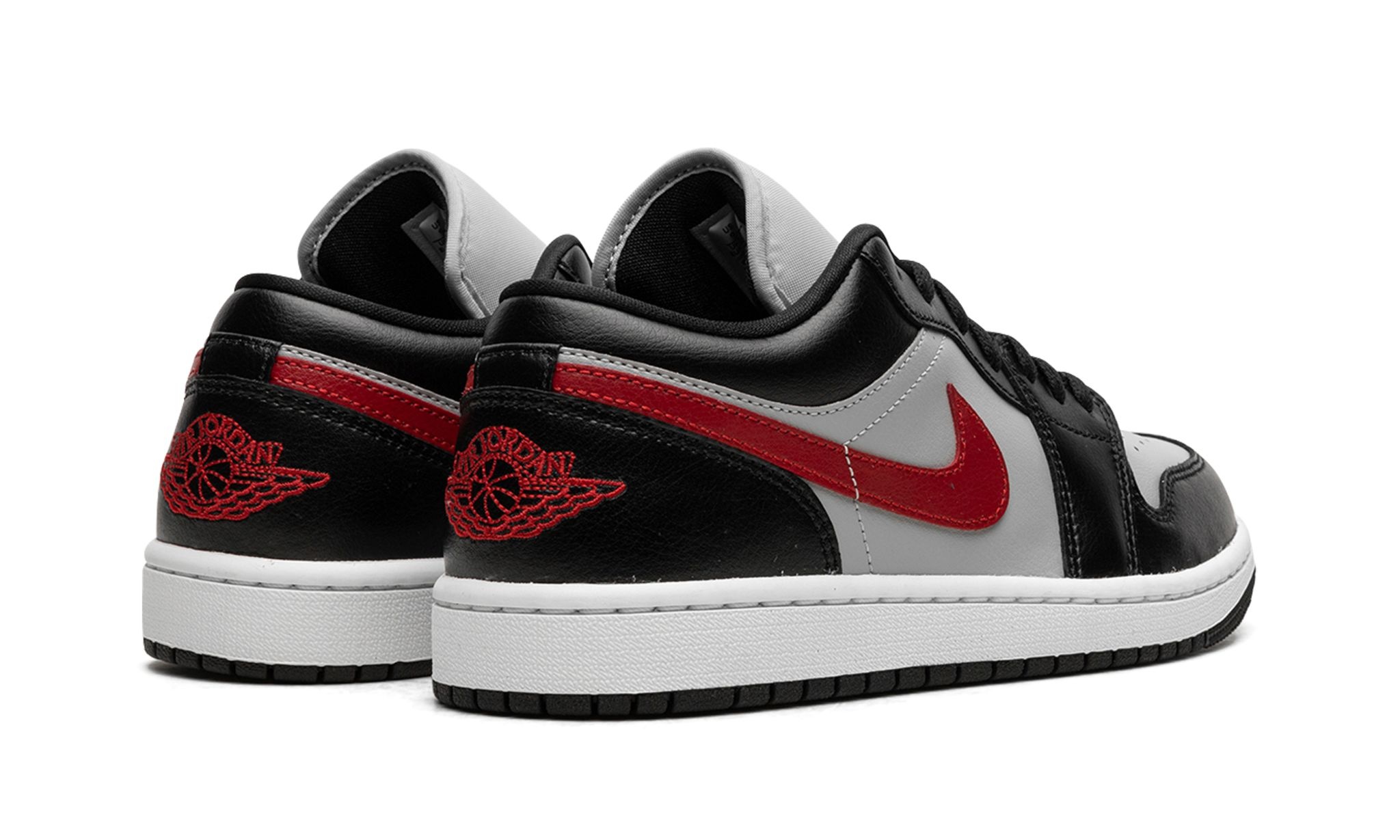 Air Jordan 1 Low WMNS "Black / Grey / Red" - 3