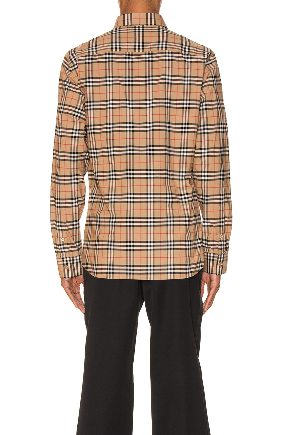 Small Scale Stretch Check Shirt - 3