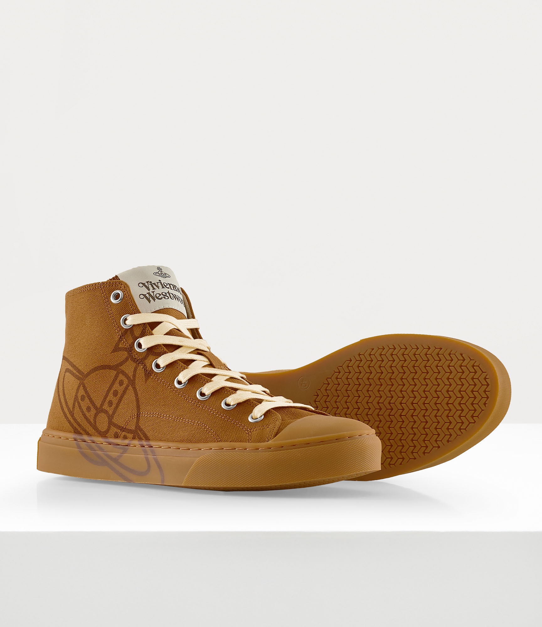 HIGH TOP CANVAS PLIMSOLL - 4