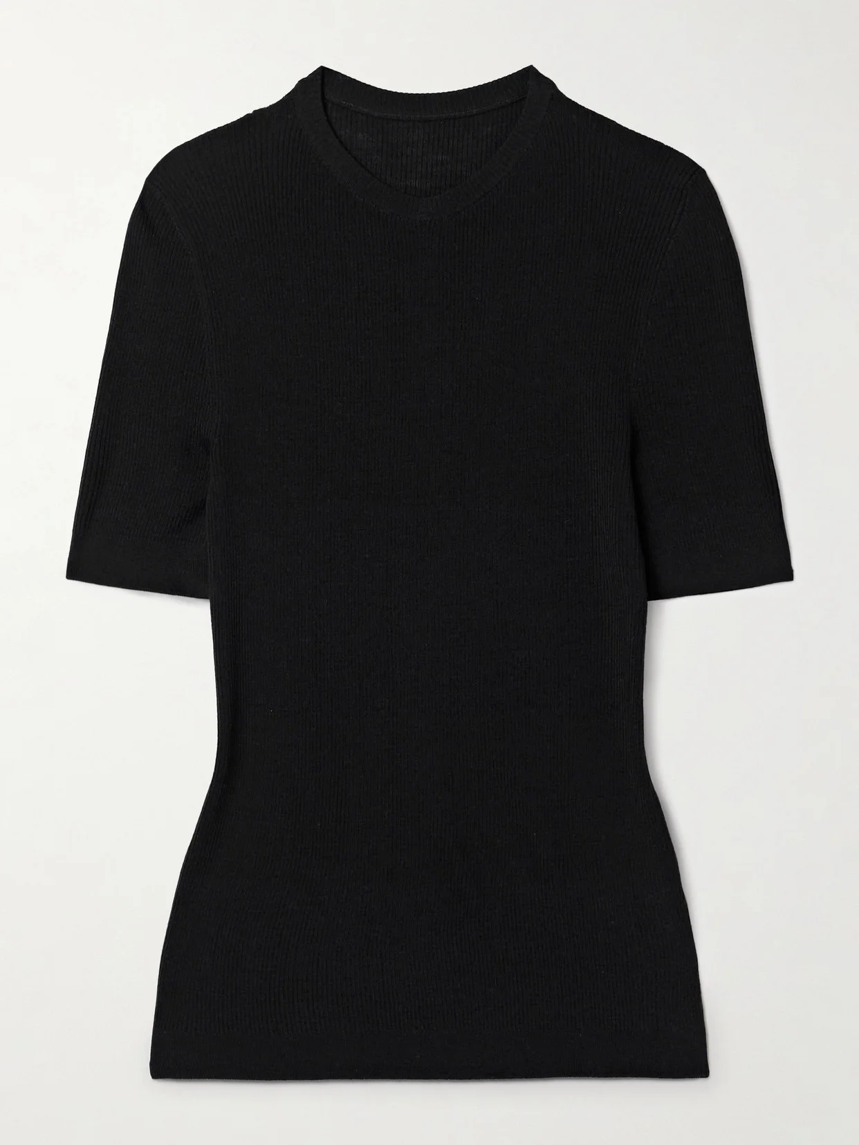 Celina Ribbed Wool-blend Top - 1