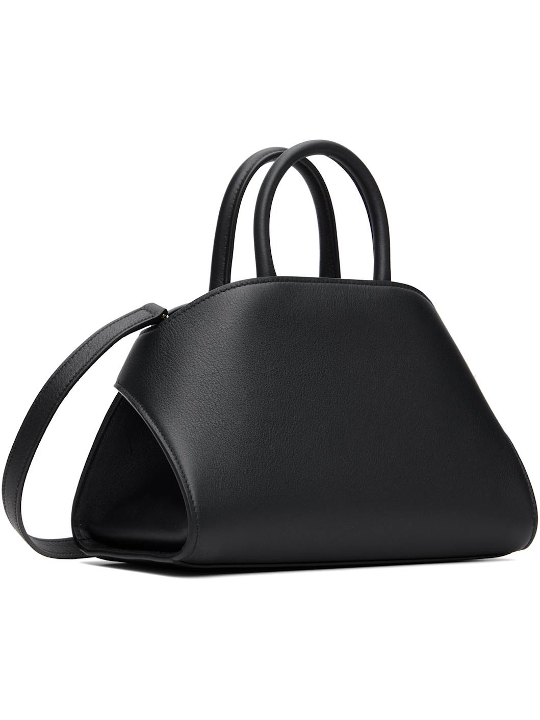 Black Mini Hug Bicolor Bag - 3