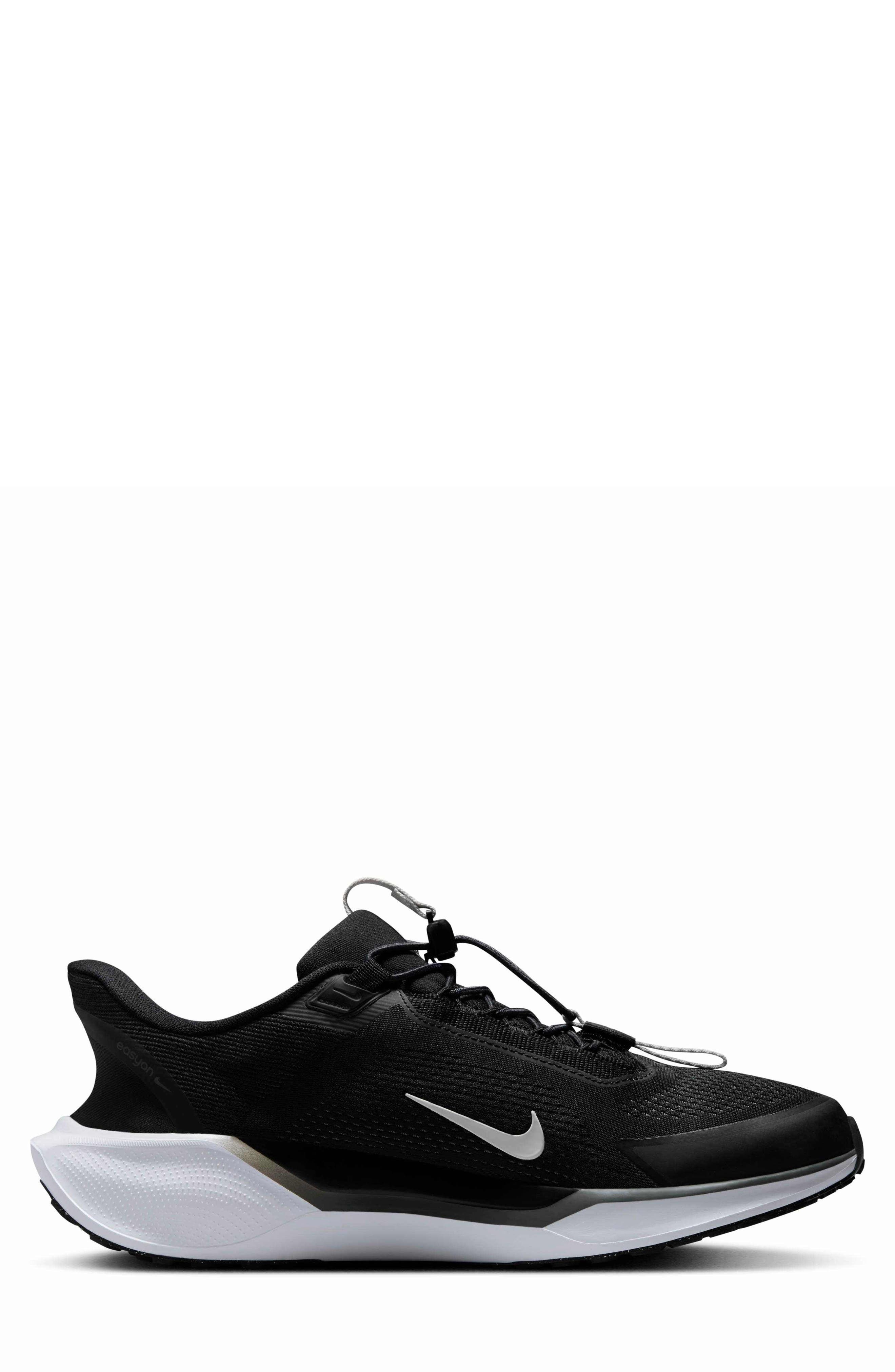 Nike Pegasus EasyOn Running Shoe in Black/Anthracite/Photon Dust at Nordstrom - 6