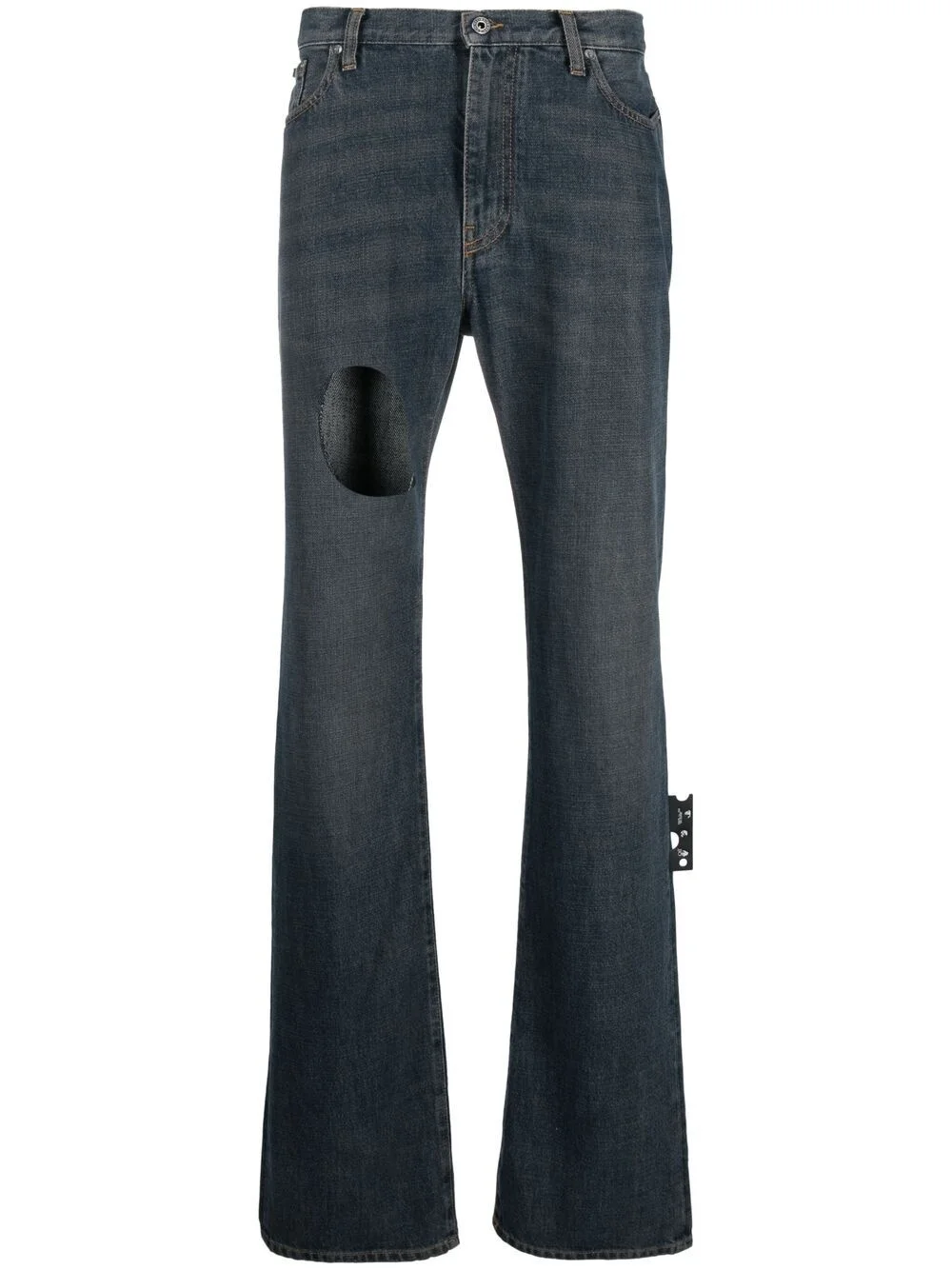 Hands-Off distressed jeans - 1