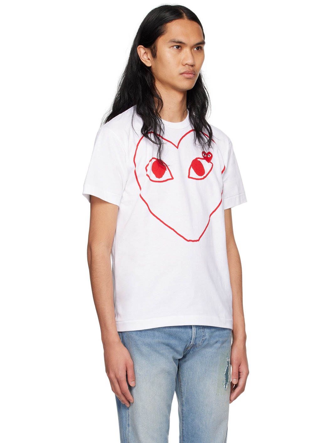 White Heart T-Shirt - 2