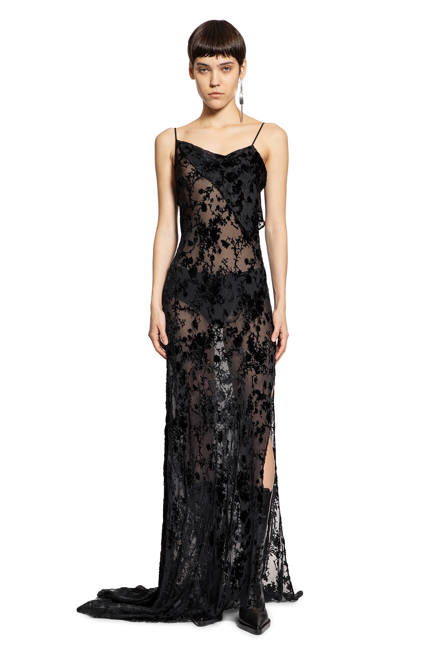 Aaricia-Long-Bias-Slip-Dress-In-Velvet-Devore - 2