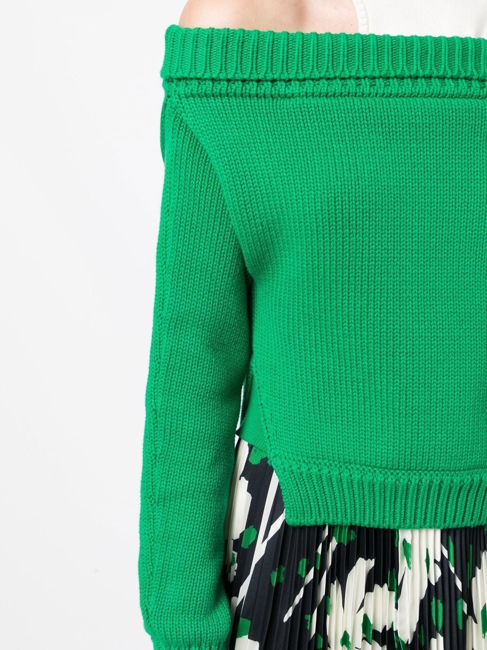 off-the-shoulder jumper - 5