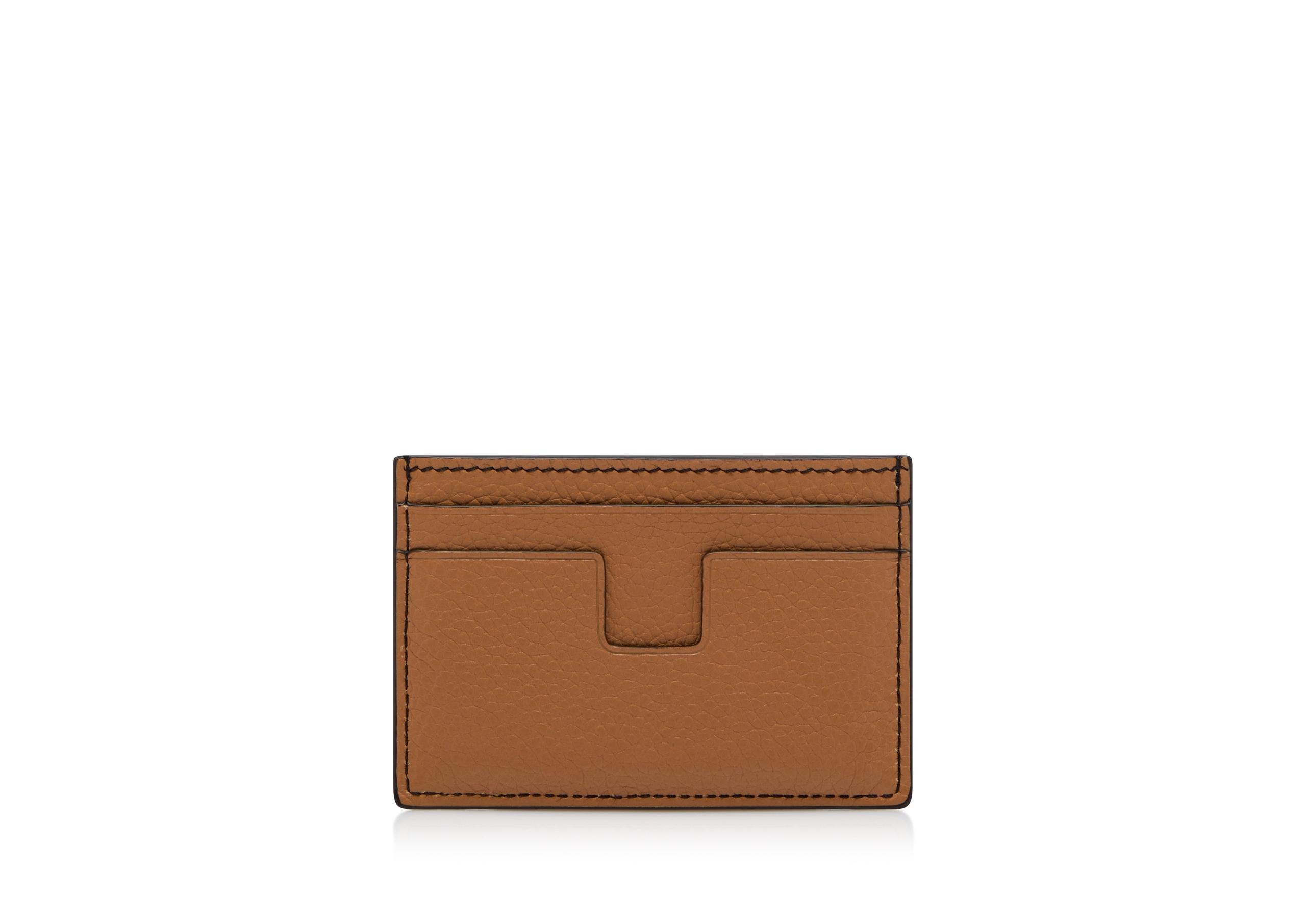 TWO-TONE GRAIN LEATHER CLASSIC CARDHOLDER - 2