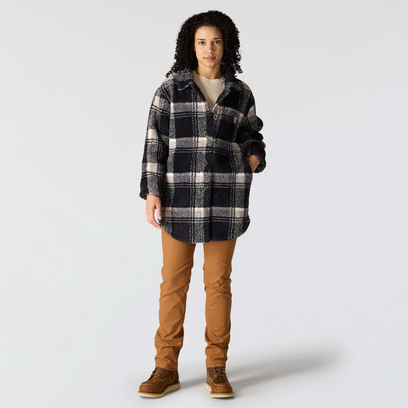 Women's Loose Fit Fleece Coat 3