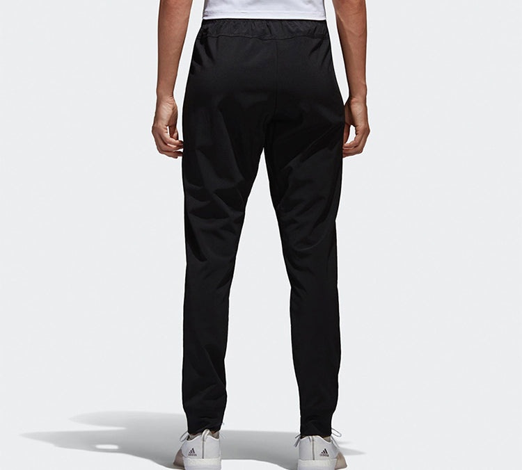 (WMNS) adidas Perf Woven Trousers Black BK2628 - 4