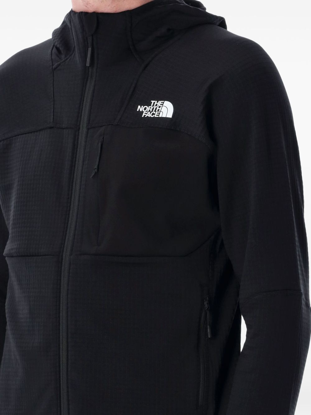 logo-print hoodie - 3