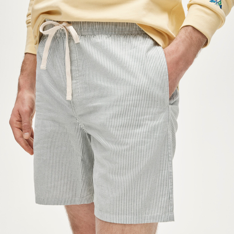 7'' lounge short in Broken-in oxford cloth 5