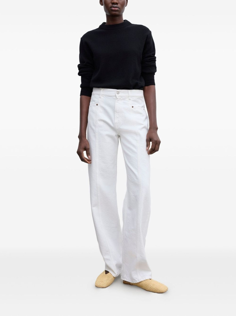 House of Dagmar logo-patch jeans outlook
