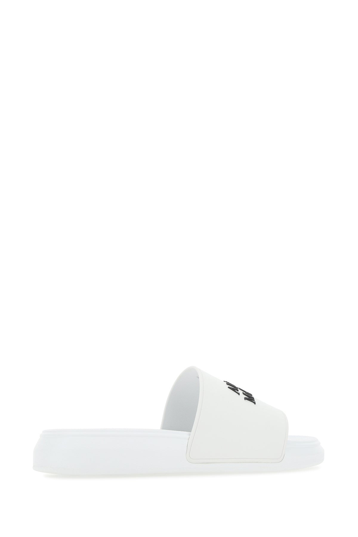 White rubber slippers - 3