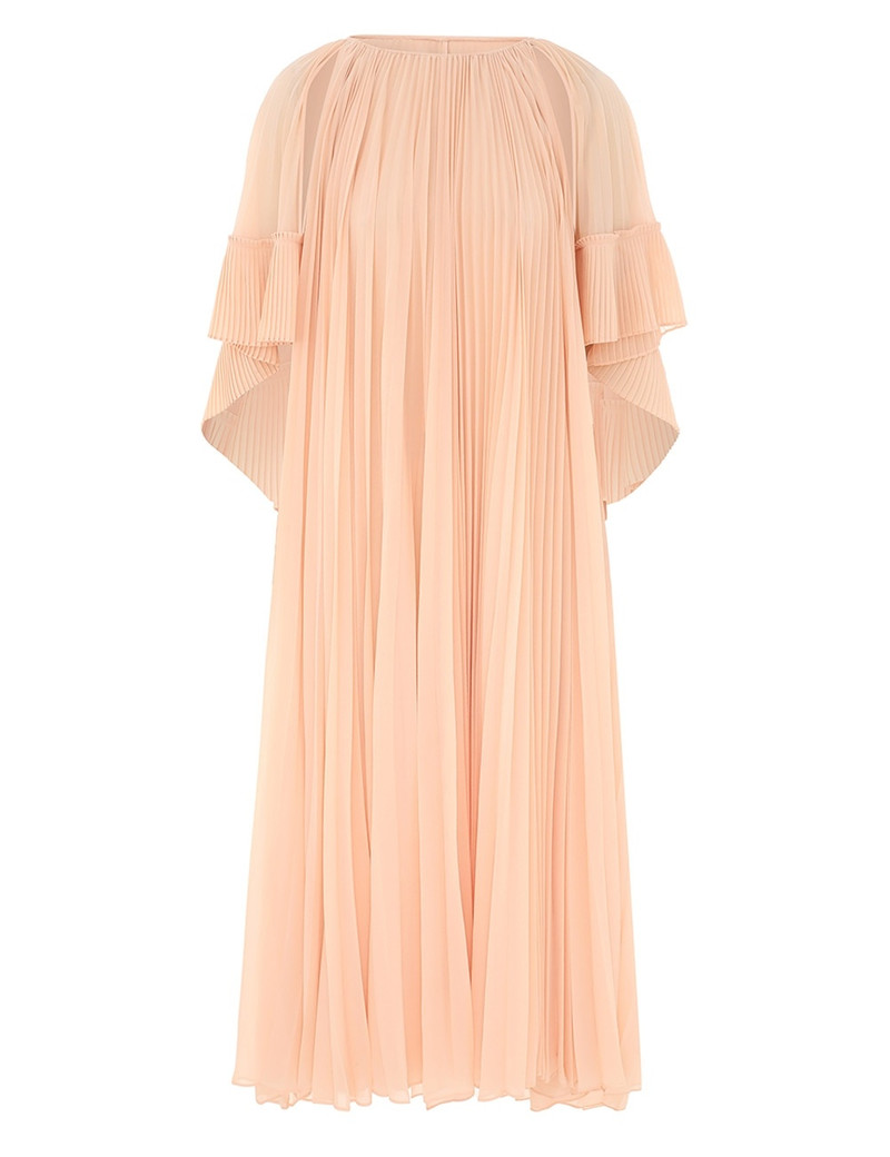 ILLUMINATE PLEATED CAPE MAXI 1