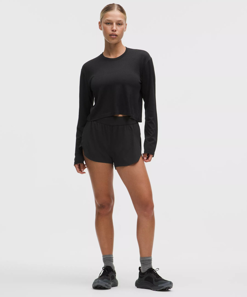 lululemon Swiftly Perforated Stripe Long-Sleeve Shirt outlook