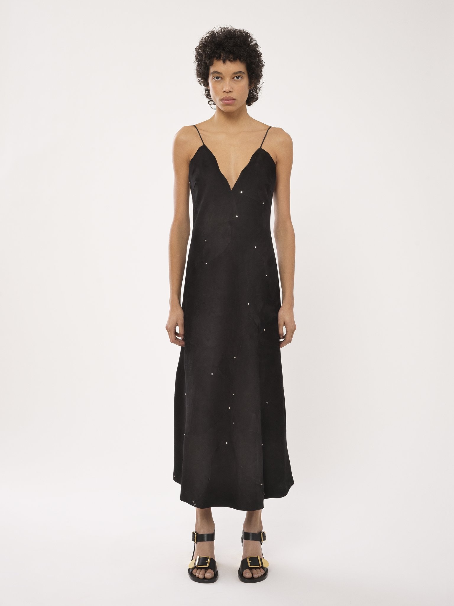 ANKLE-LENGTH SLEEVELESS DRESS - 3