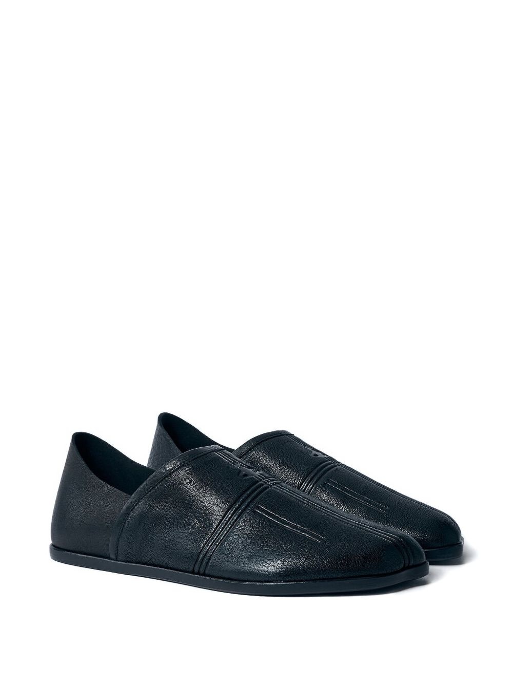 asymmetric-toe slippers - 2
