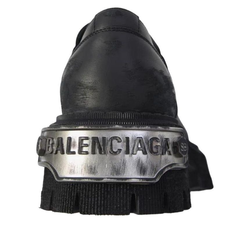 Balenciaga Tractor Loafer 'Black' 825735WBSA81010 - 4