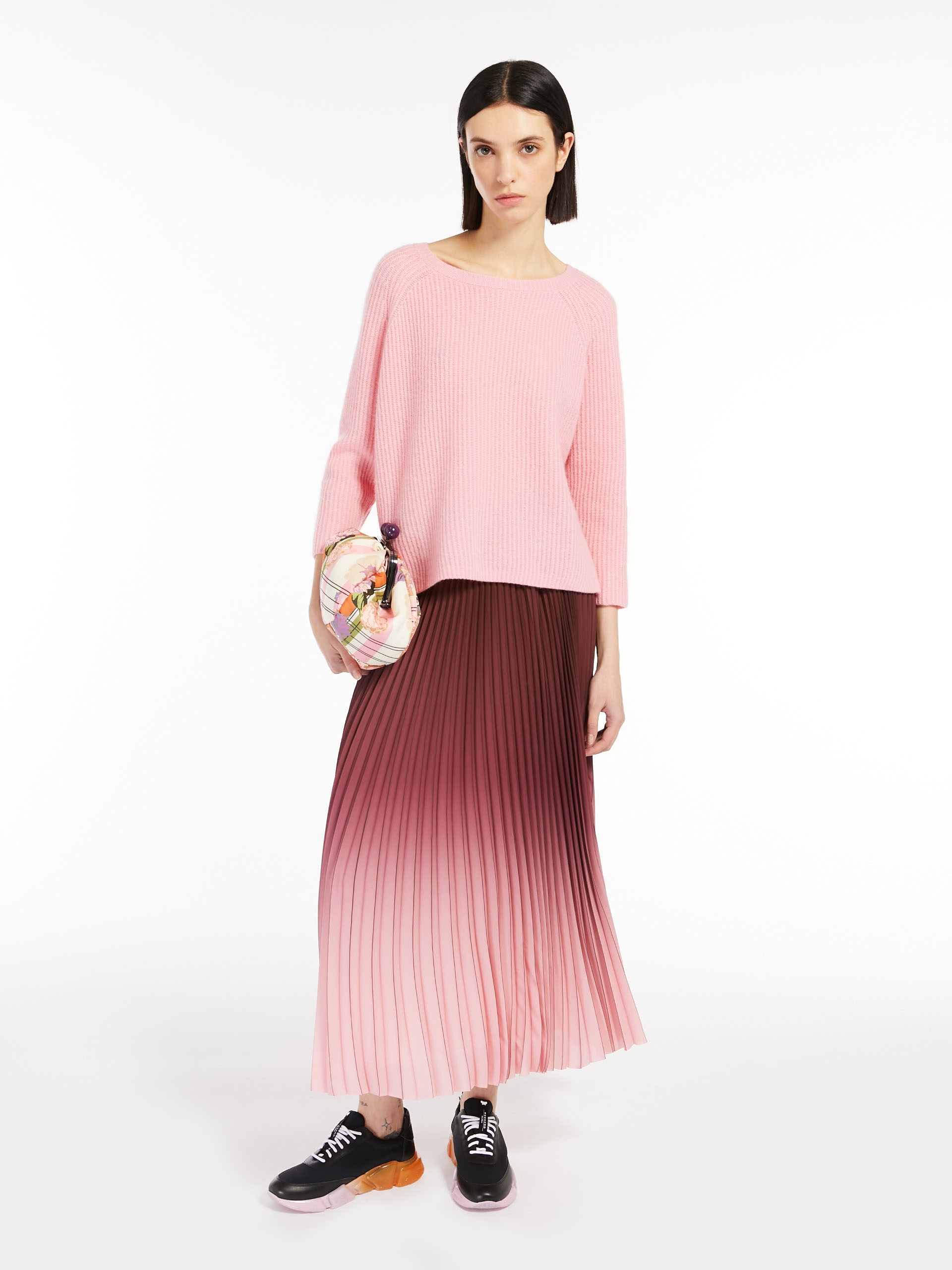 FULCRO Pleated georgette skirt - 2
