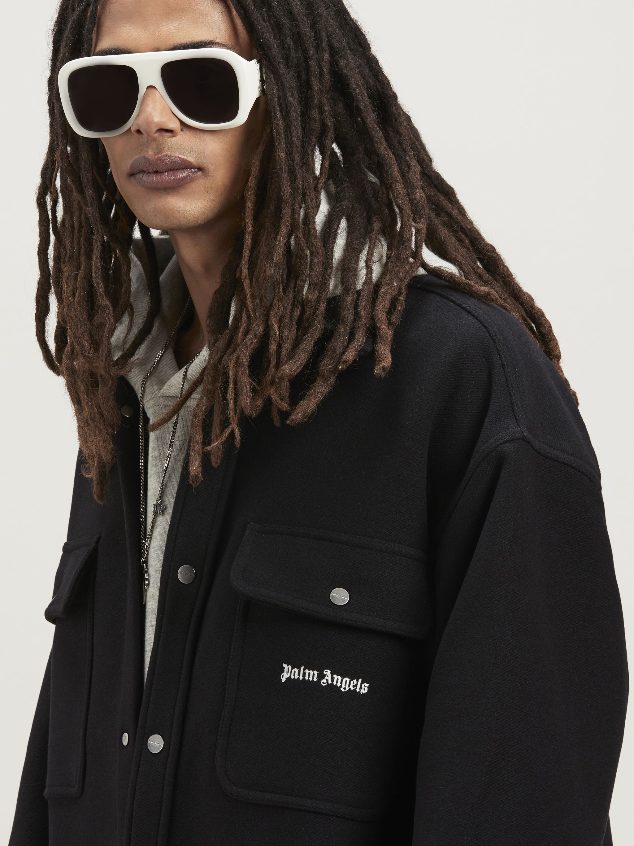 Back Logo Overshirt - 6