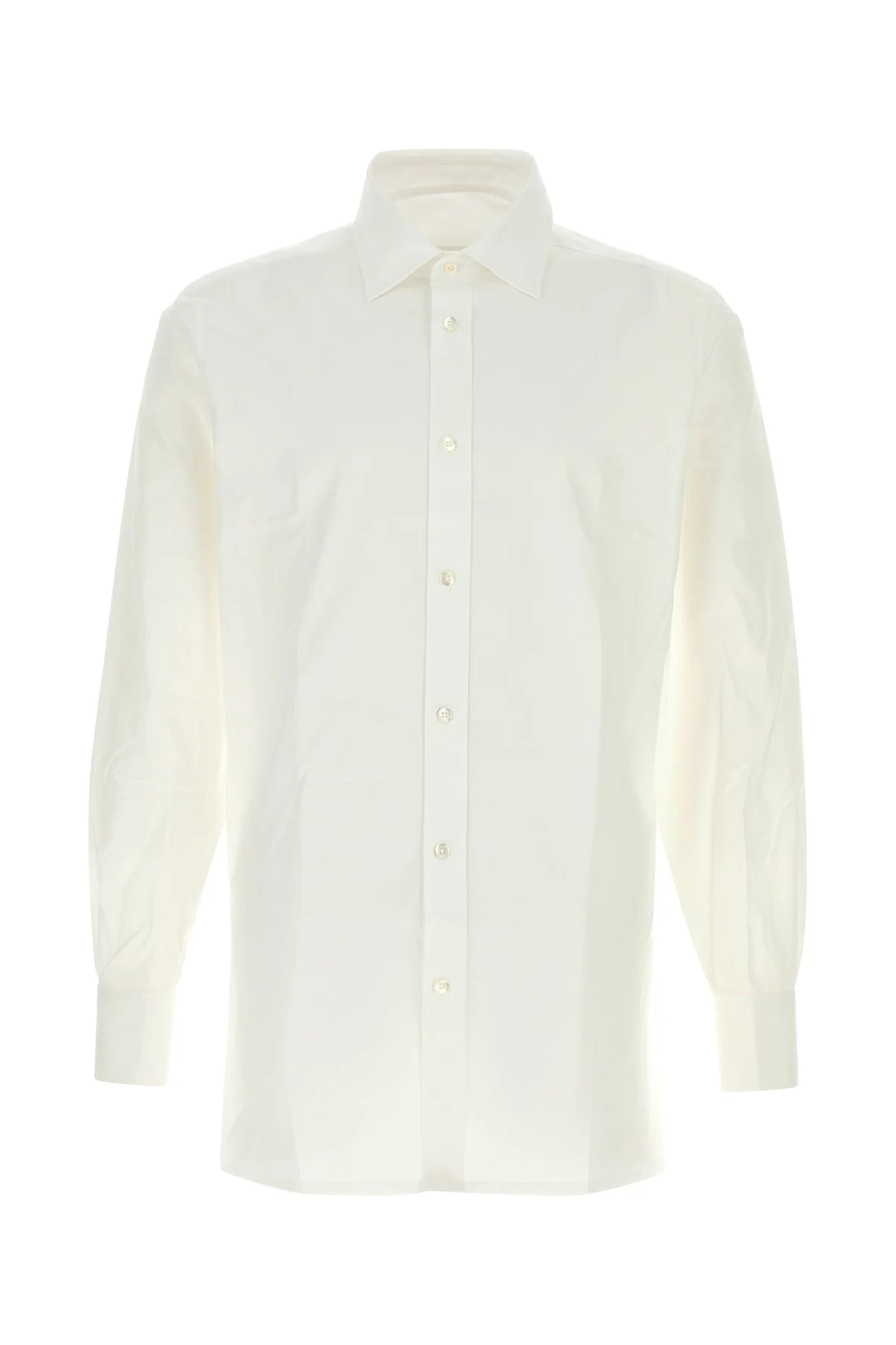 White poplin shirt - 1