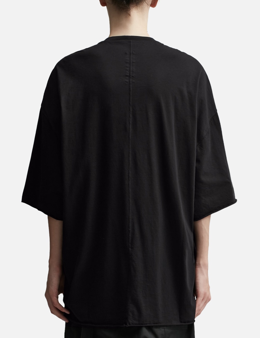 【送料&関税込】Rick Owens Slim Fit T-shirt Rick Owens DRKSHDW x LESS 17 Shrunken Tommy T RN Black
