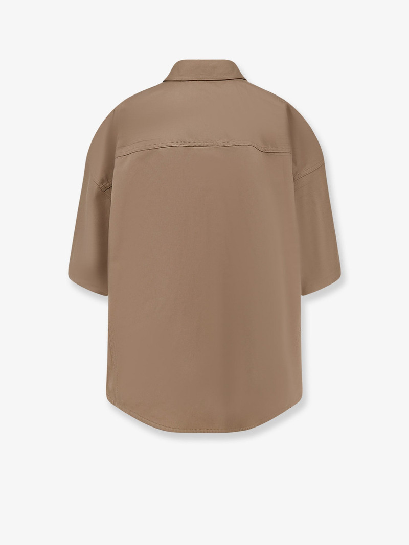 Brunello Cucinelli Linen And Cotton Blend Shirt outlook