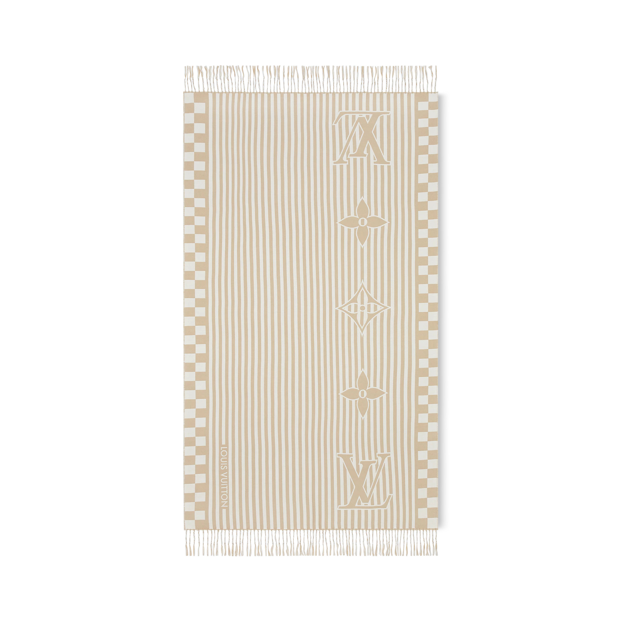 LV Graphical Beach Blanket - 2