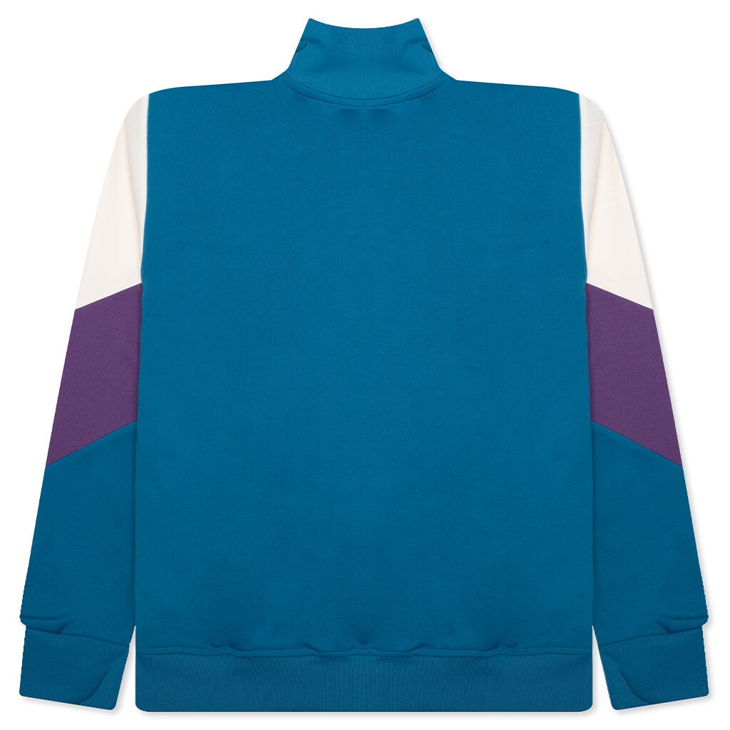 PALM ANGELS V COLORBLOCK TRACK JACKET - COBALT BLUE - 2