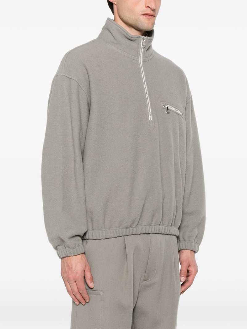 half-zip fleece sweatshirt 3