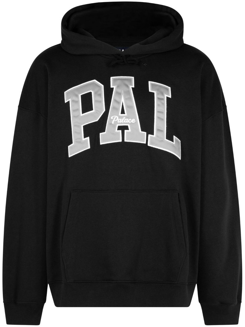 x GAP logo-patch hoodie - 1