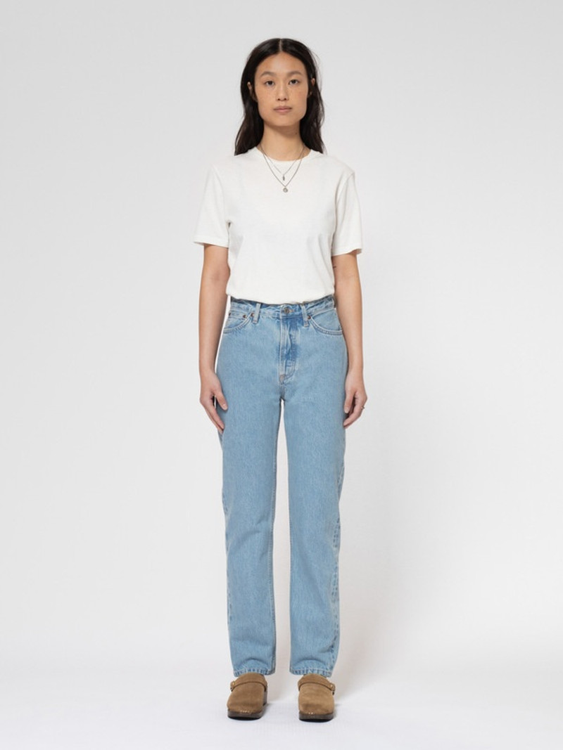 Nudie Jeans Lofty Lo Blue Mist outlook