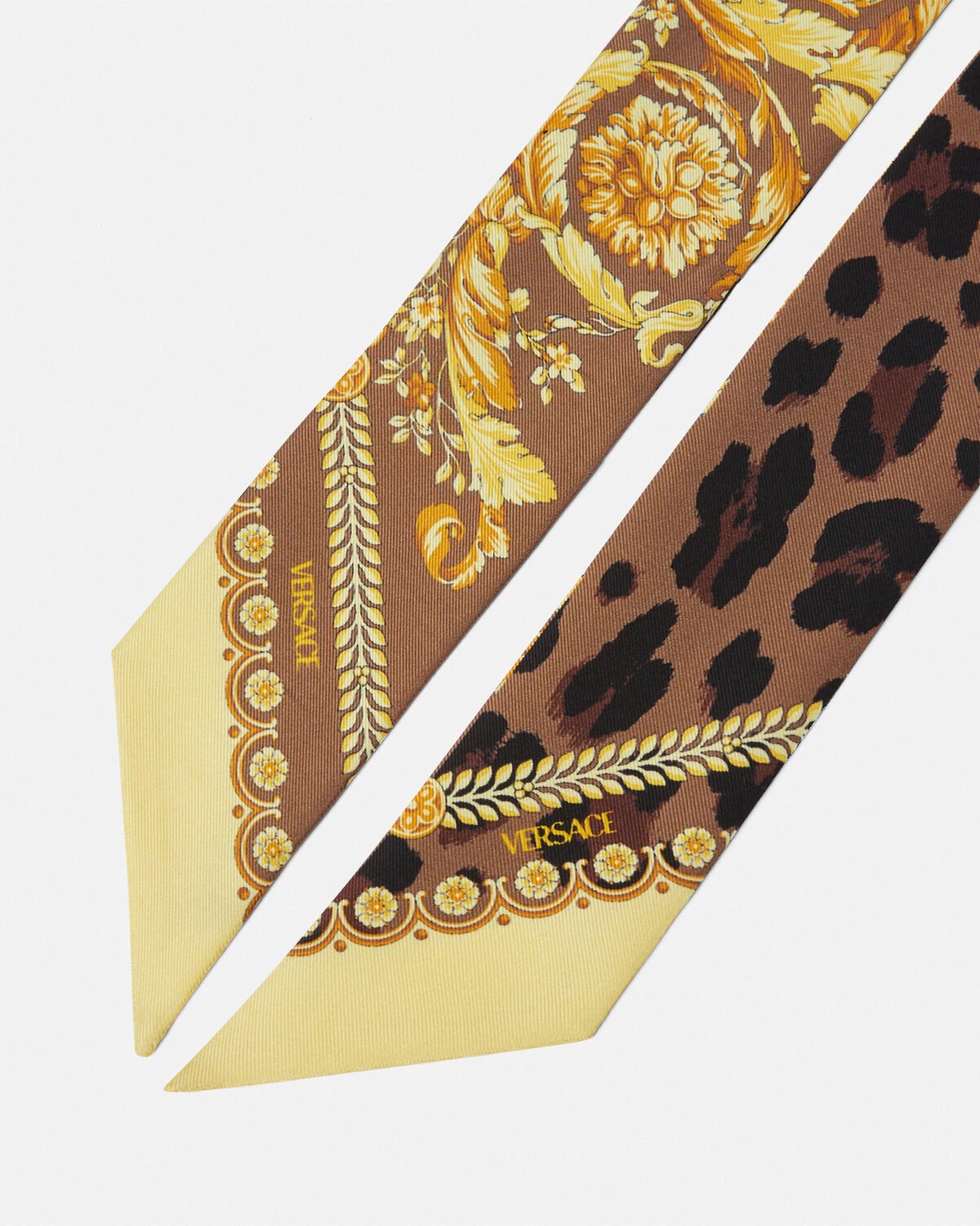 Wild Barocco Silk Scarf Tie - 2