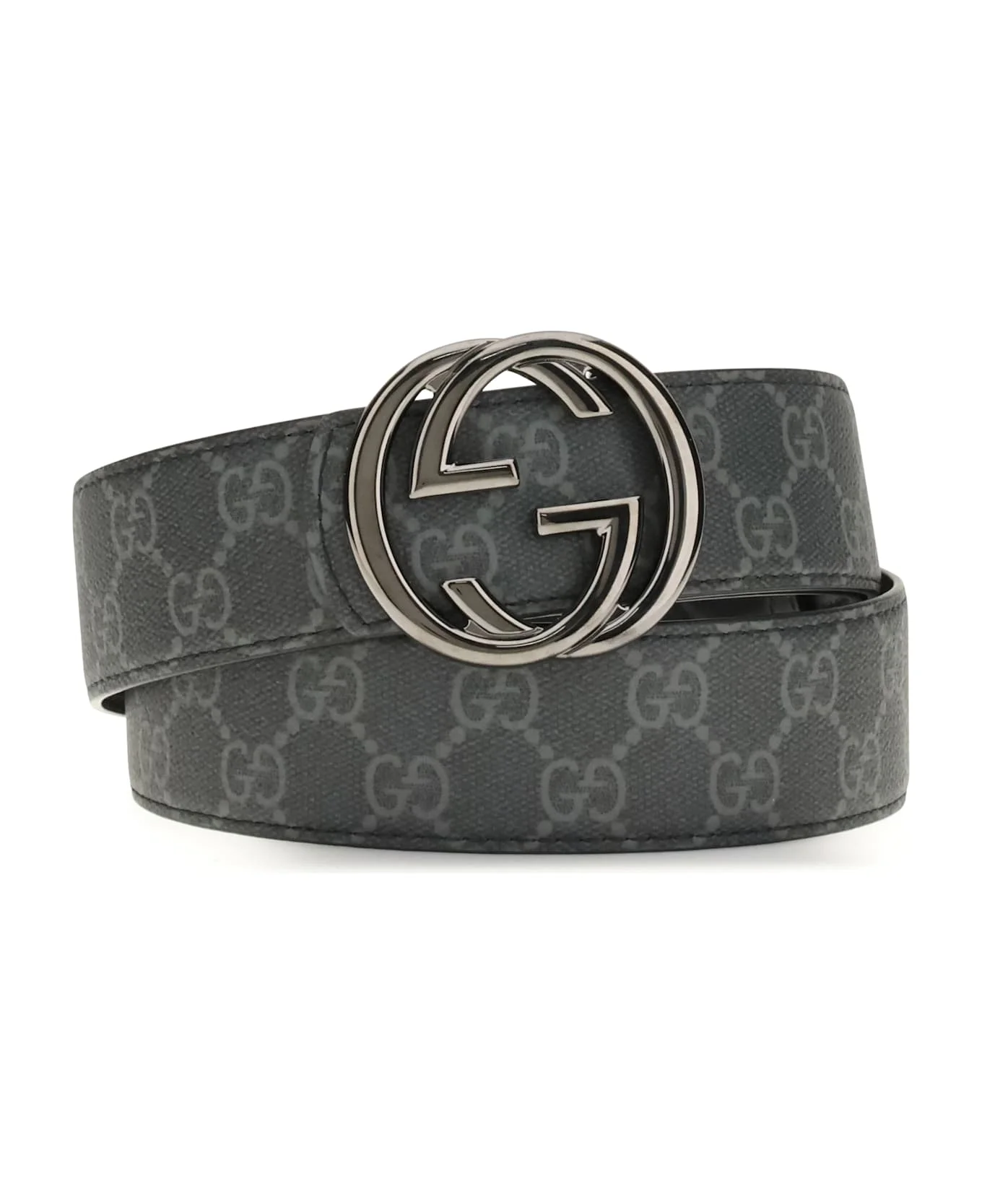 Reversible Belt With Gg Cross Buckle - 1