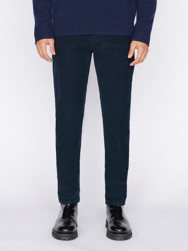 L'Homme Slim Corduroy in Navy 4